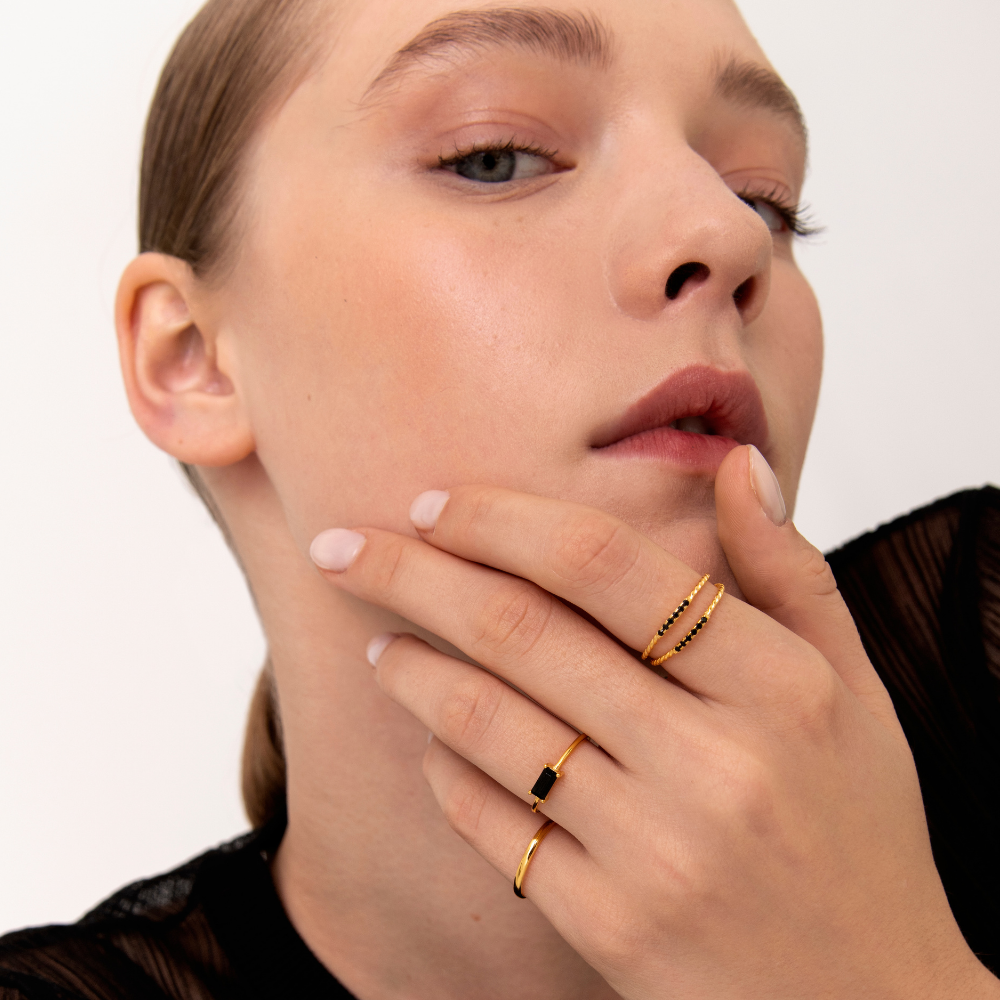 BLACK SANDY RING