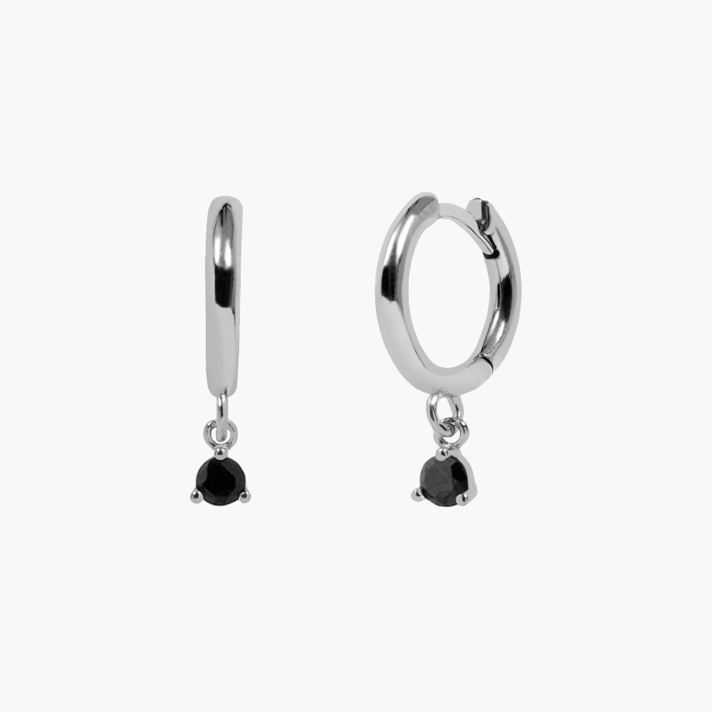 BLACK SUZY EARRINGS