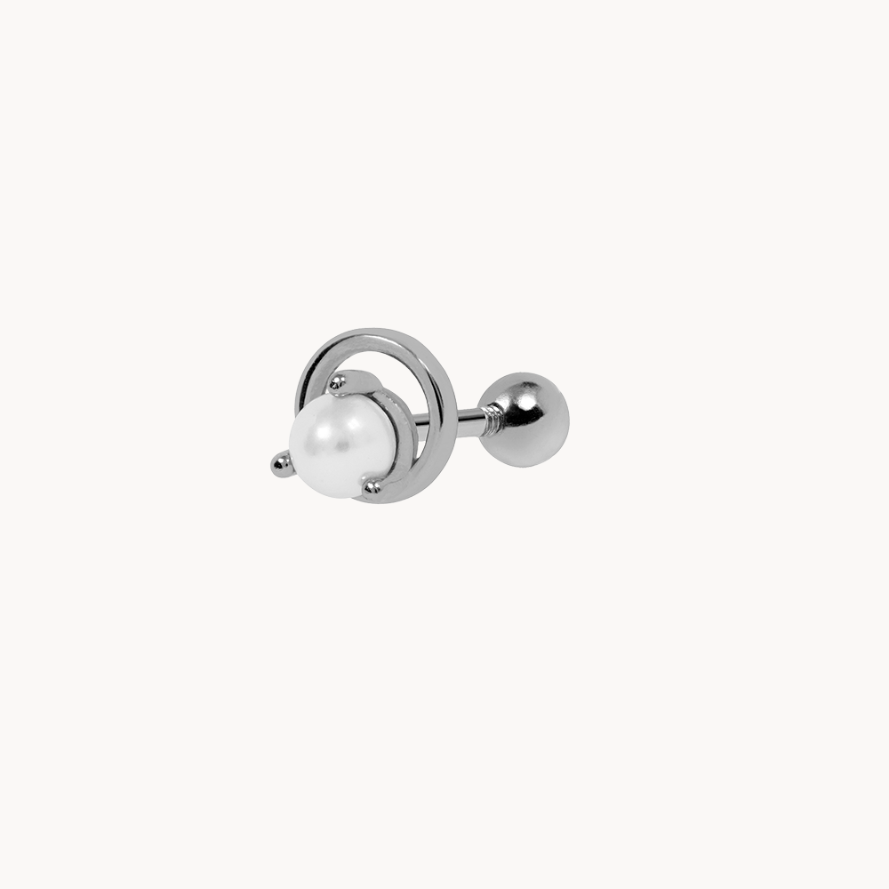 CIRCLE PEARL PIERCING