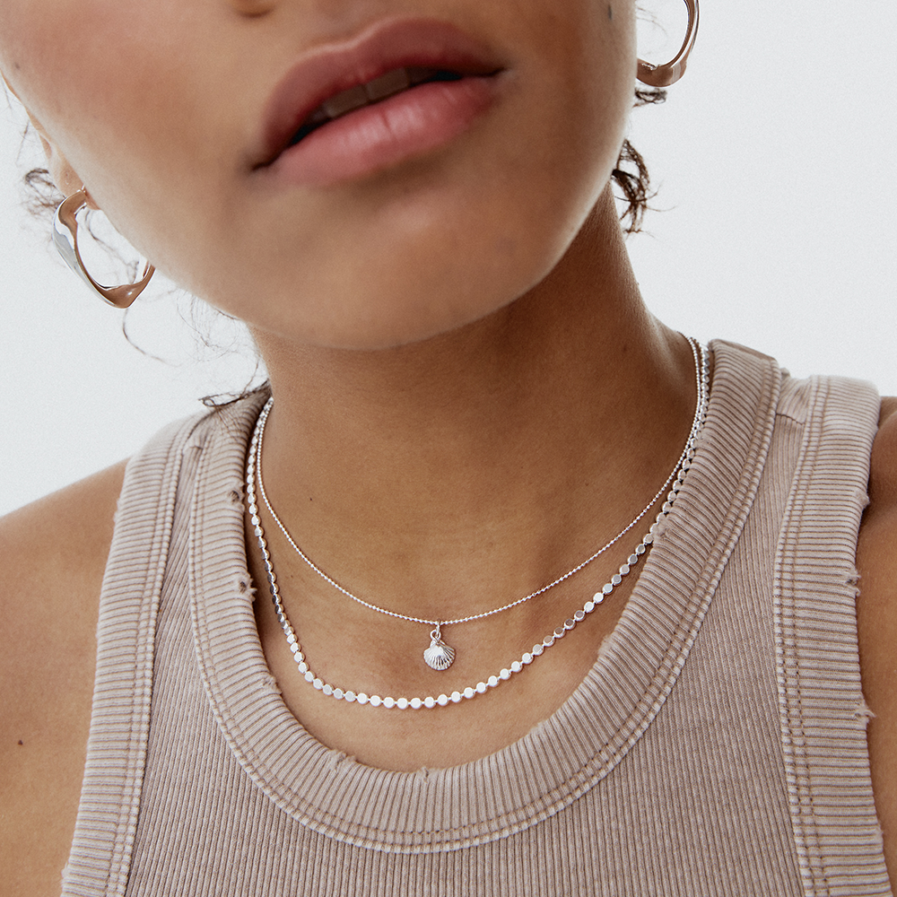 SEASHELL CHOKER NECKLACE