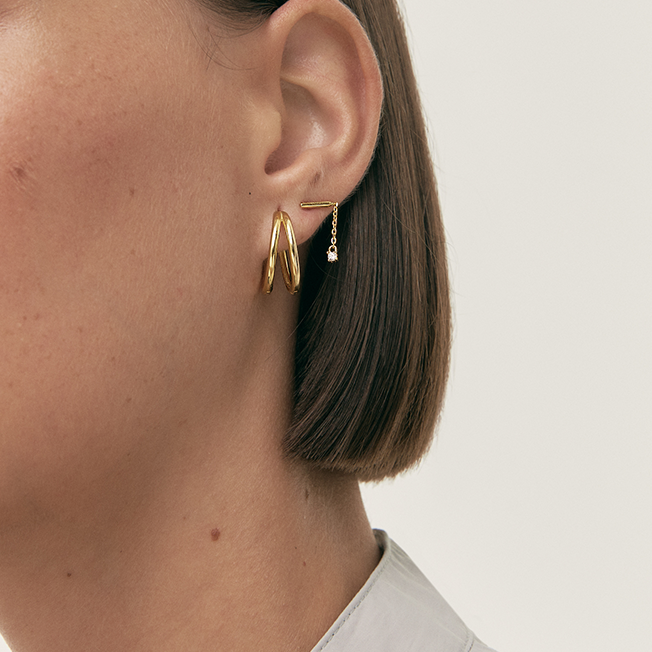 DOUBLE CLASSIC EARRINGS