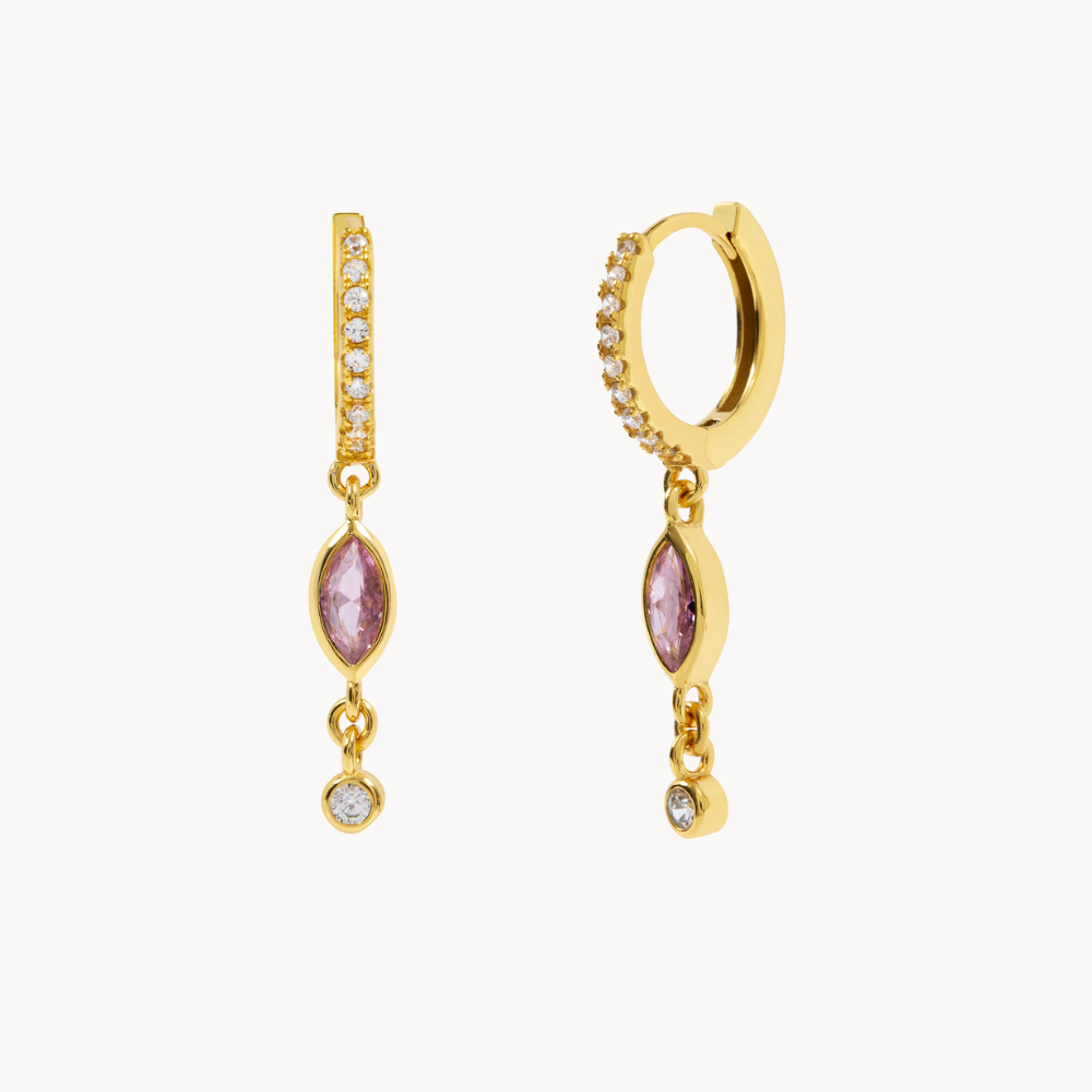 COLORFUL TEARDROP EARRINGS