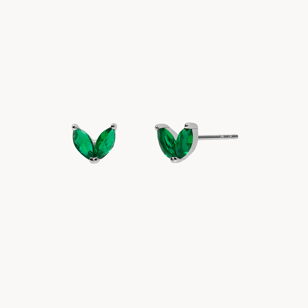 GREEN PHOENIX EARRINGS