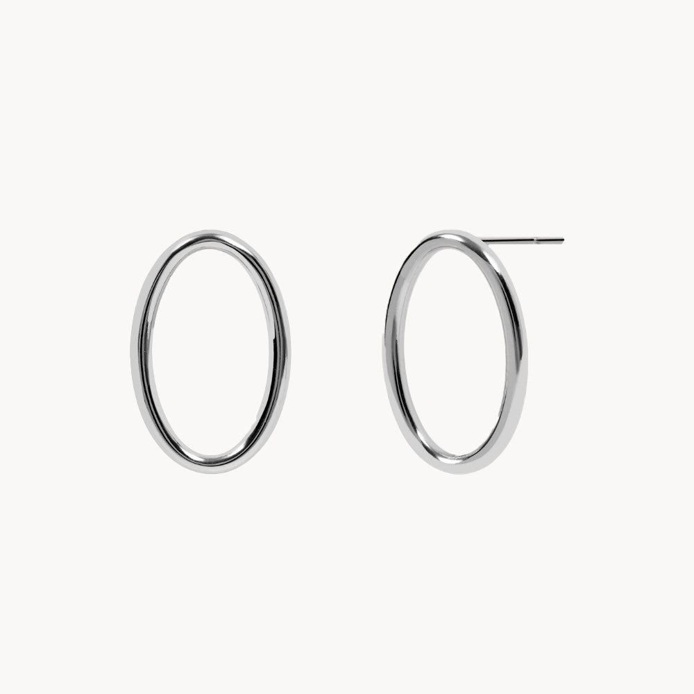 OVALE OUTLINE EARRINGS