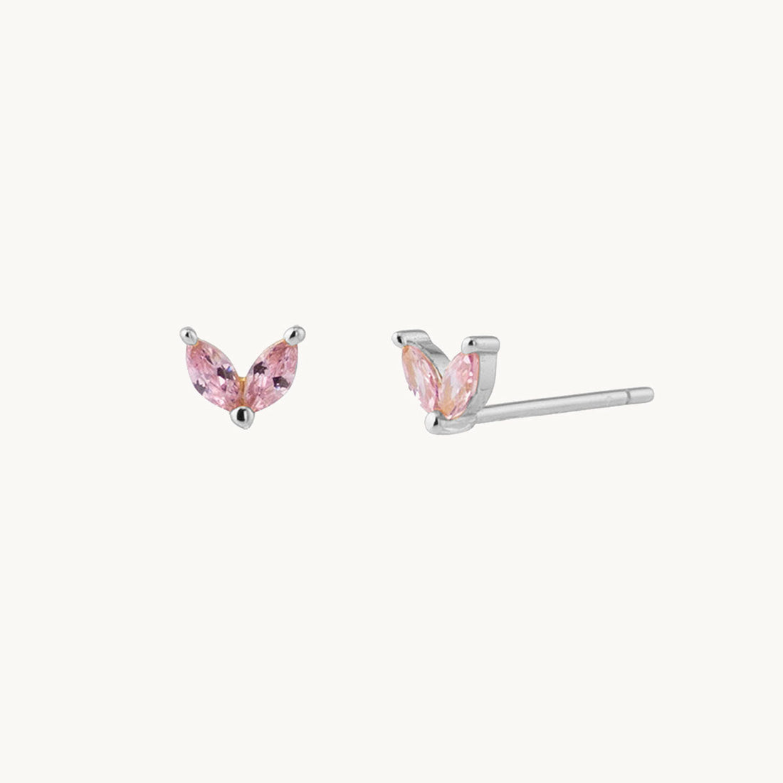 PINK PHOENIX EARRINGS