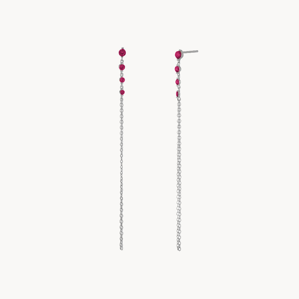 PINK SYMI EARRINGS