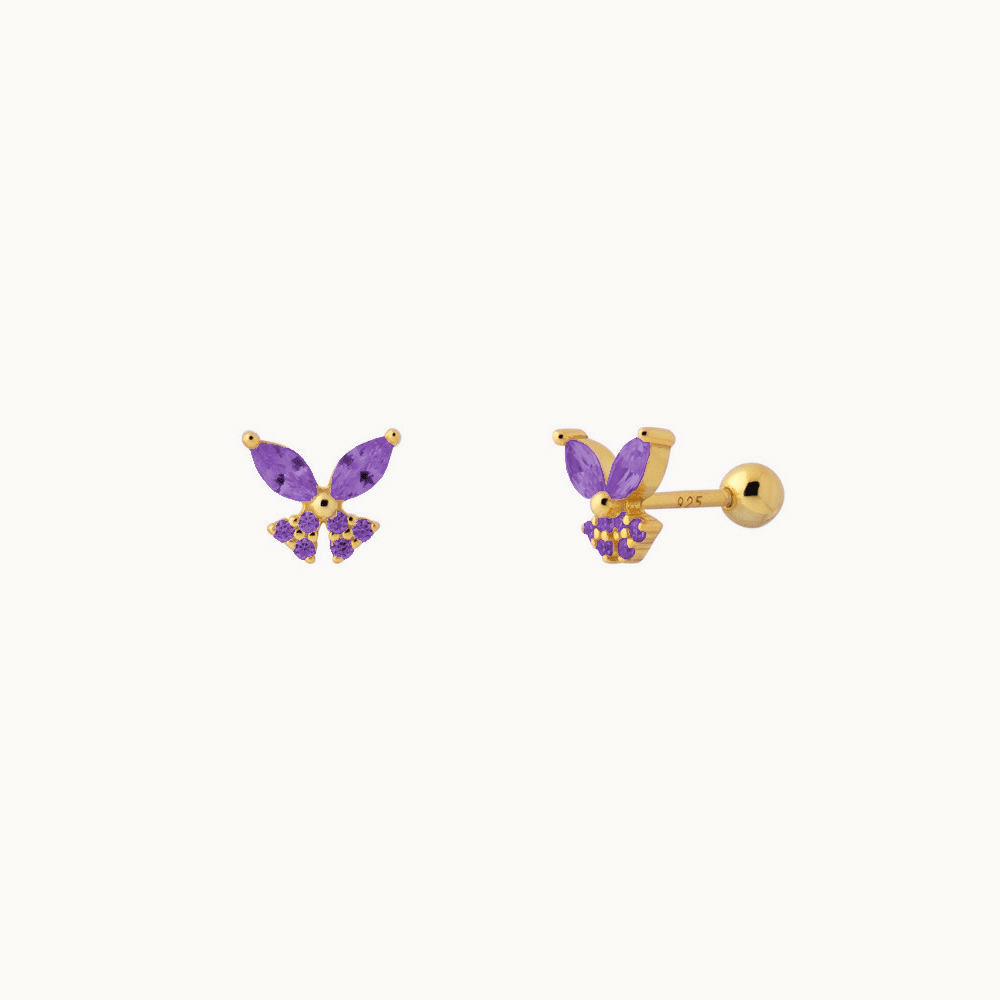 COLORFUL SHINY BUTTERFLY PIERCING