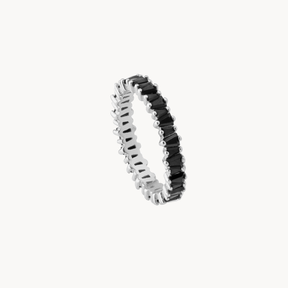 BLACK TREZZI RING