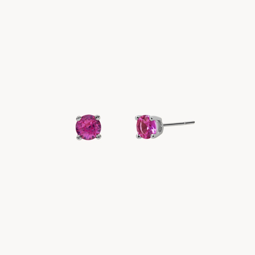 PINK BIG MUSE EARRINGS