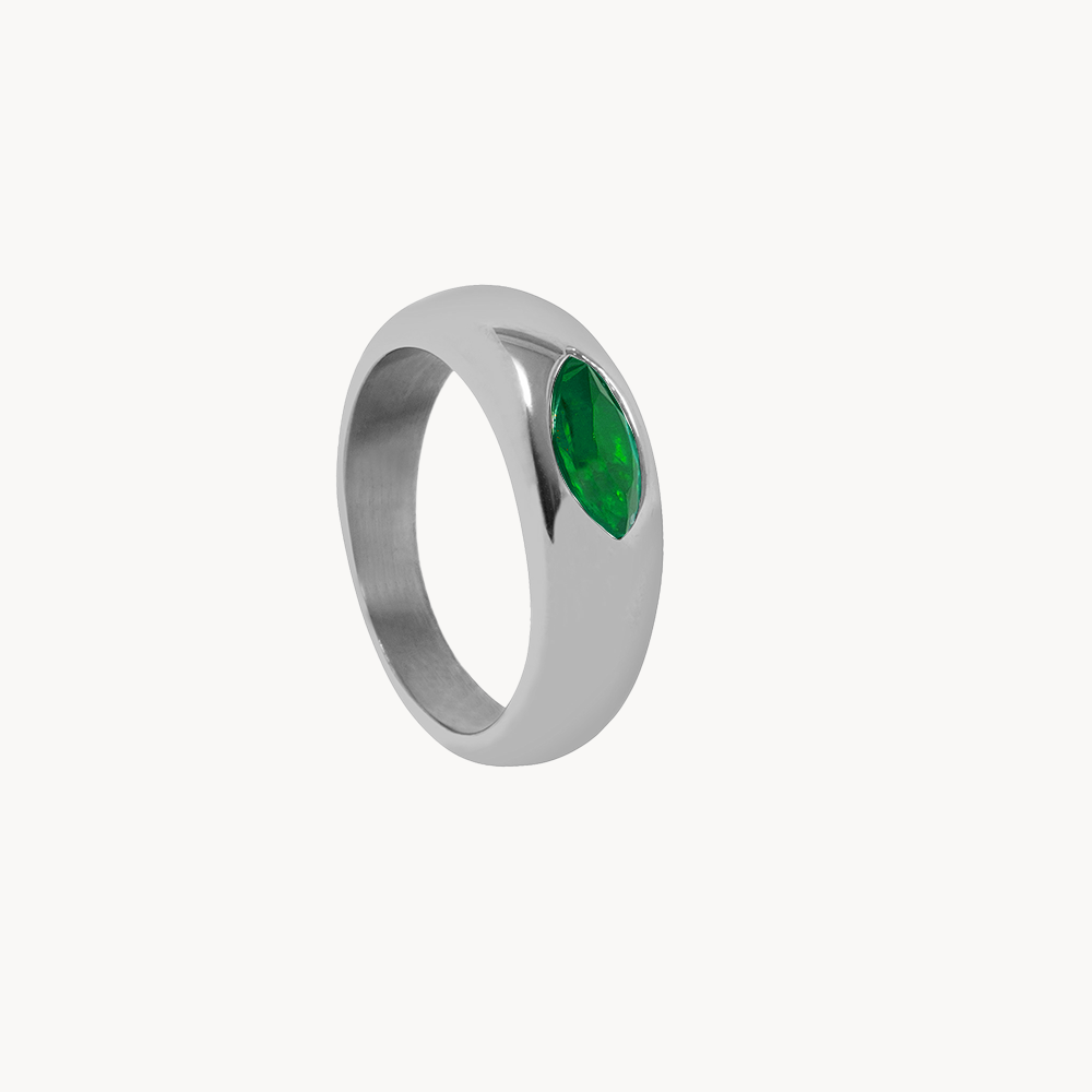 GREEN KAMY RING