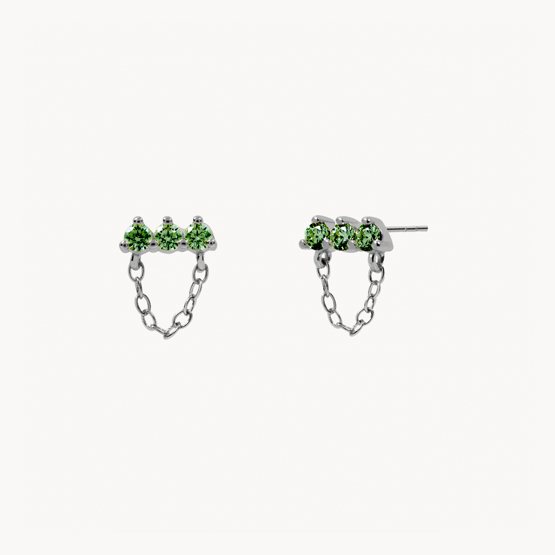 GREEN BRITT EARRINGS