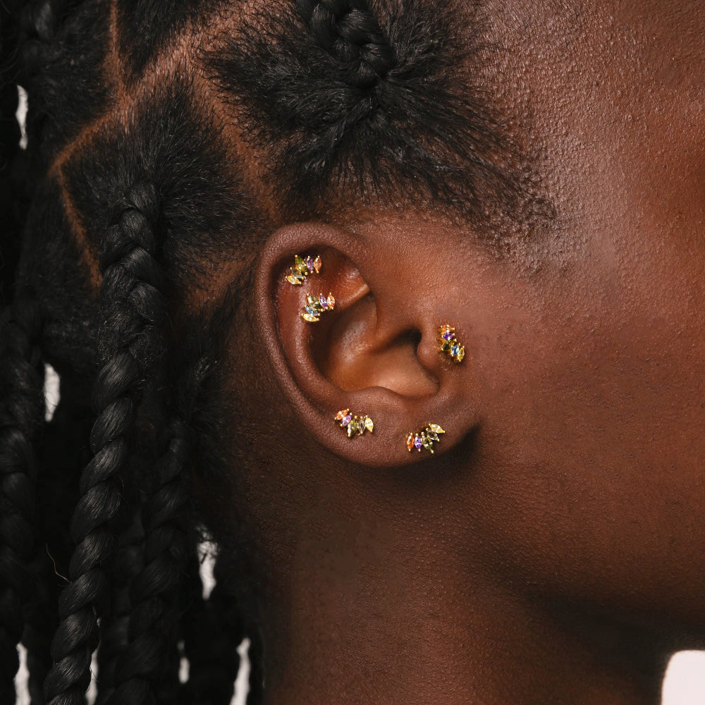 COLORFUL CROWN PIERCING