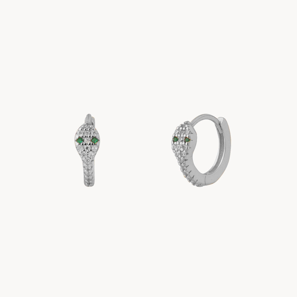 GREEN SMALL SUEZ EARRINGS